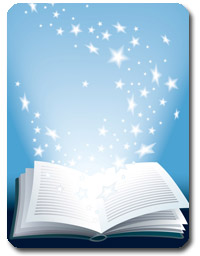book with stars