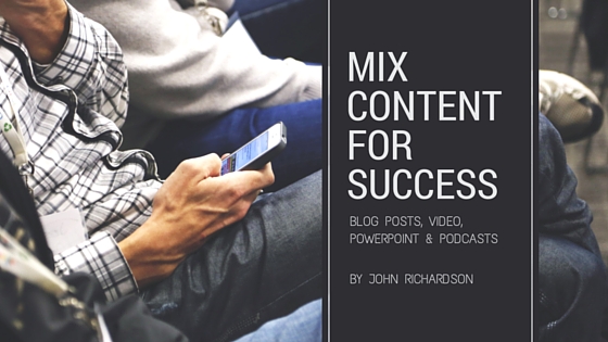 presentation success with mixed content
