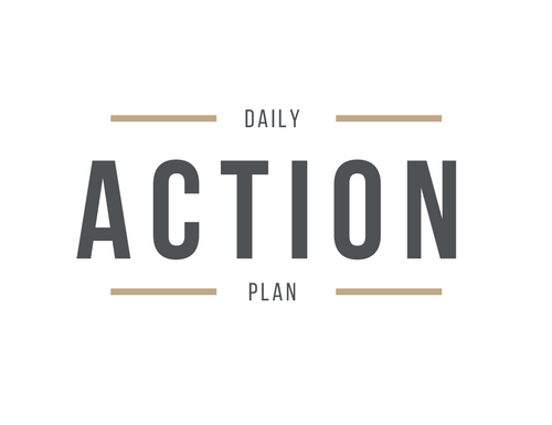 daily action plan template logo
